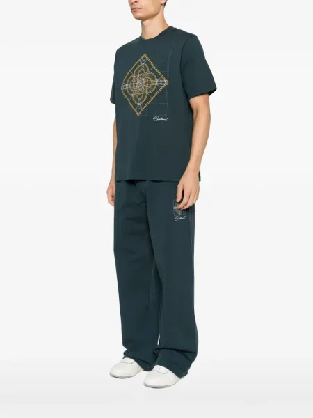 Tricou Casablanca cu imagine verde
