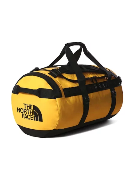Torba podróżna The North Face Base Camp Duffel M 71 l summit gold/black/npf żółta