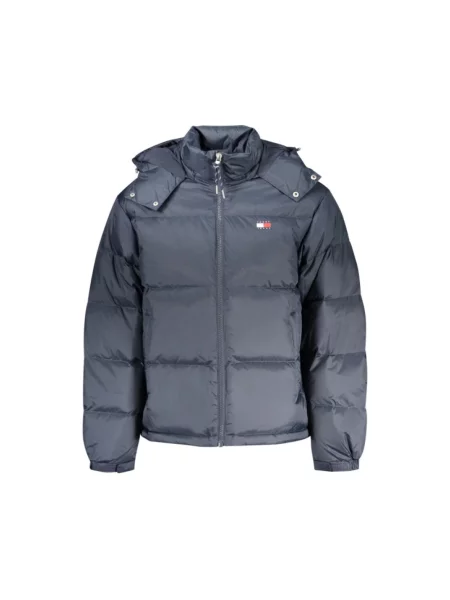 Kurtka puchowa Tommy Jeans niebieska
