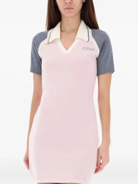 Rochie mini Casablanca scurtă de costum roz
