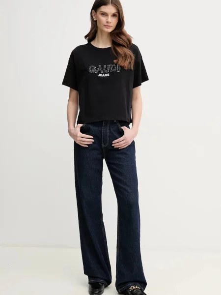 Gaudi t-shirt czarny