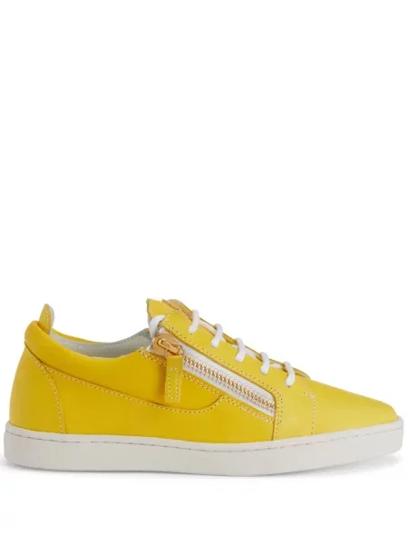 Sneakerși Giuseppe Zanotti din piele galben