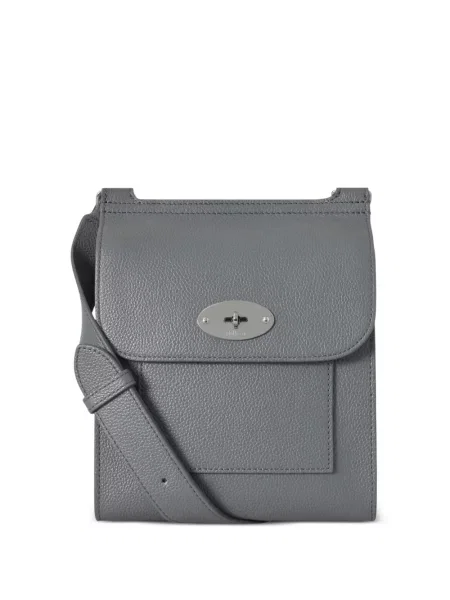 Geantă crossbody Mulberry din piele gri