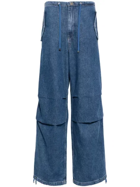 Proste jeansy Dion Lee niebieskie