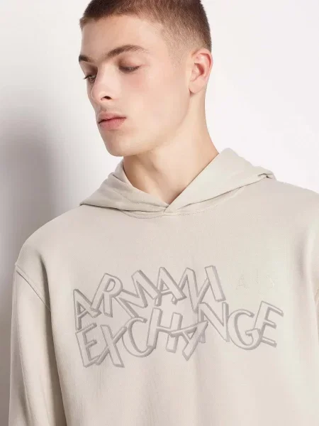 Худи Armani Exchange серое