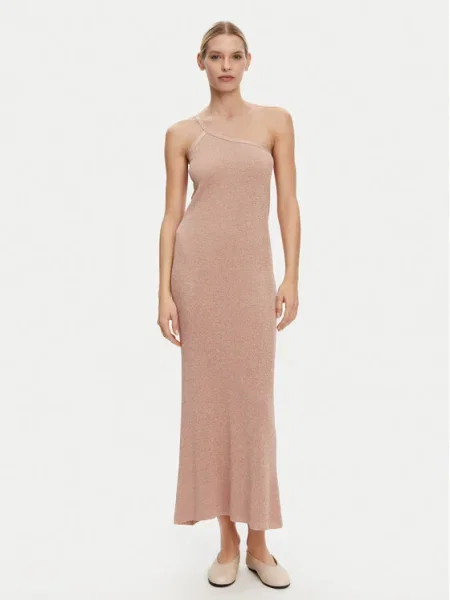 Kontatto Rochie tricotată bej