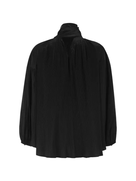 Bluză Max Mara cu funde negru