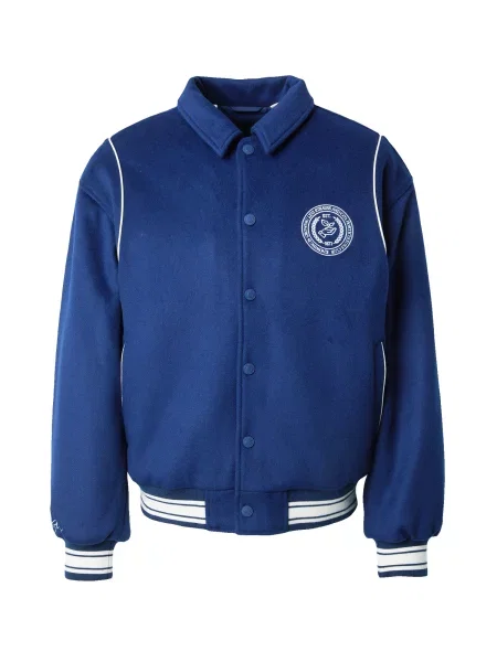 Levi's® Geacă bomber Letterman Bleumarin alb