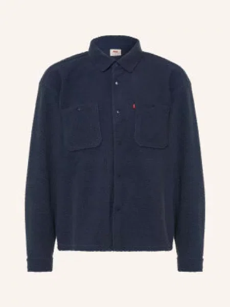 Levi's® Płaszcz Wierzchni Z Futerkiem Teddy Sherpa Soft Worker blau granatowy