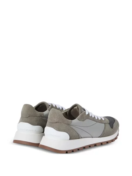Sneakerși Brunello Cucinelli verde