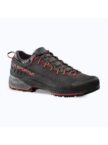 Încălțăminte de abordare pentru bărbați La Sportiva Evo GTX carbon/cherry tomato