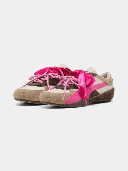 Повседневные кроссовки Puma розовые