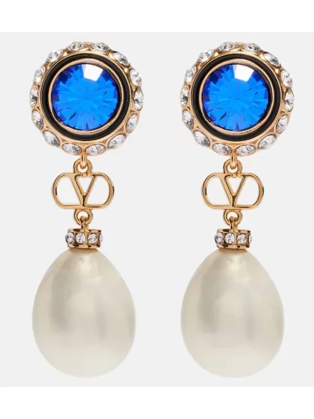 Cercei Valentino auriu