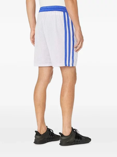 Tricou polo Adidas cu dungi alergare cu autograf negru