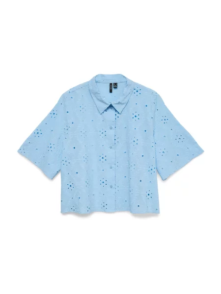 VERO MODA Bluză VMEliza deschis albastru