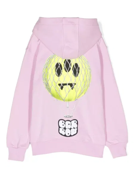 Bluza z kapturem dziecięca Barrow różowa