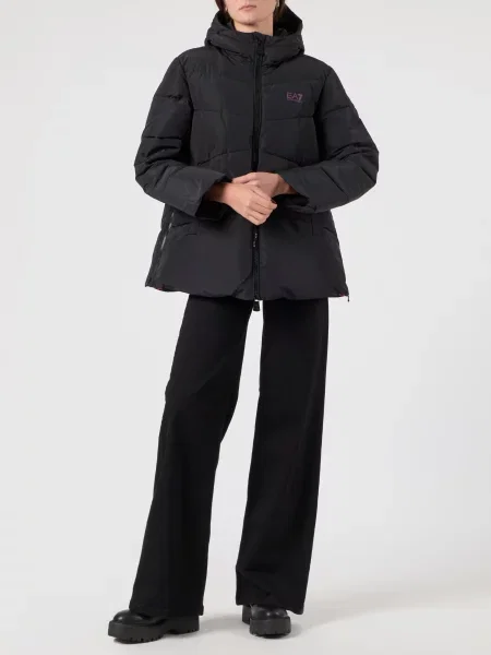 Куртка Ea7 Emporio Armani чорна