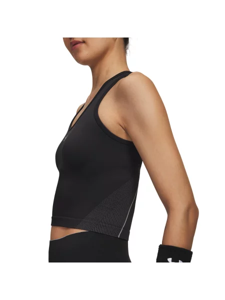 Tank top Under Armour Vanish Seamless Tank Black S negru