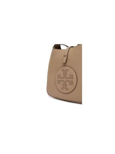 Táska Tory Burch Piros bézs