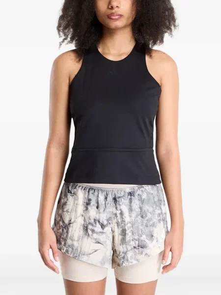 Pantaloni scurți Adidas cu autograf alergare cu imprimeu geometric albastru
