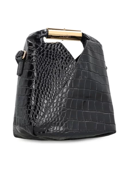 Maison Margiela torebka skórzana czarny