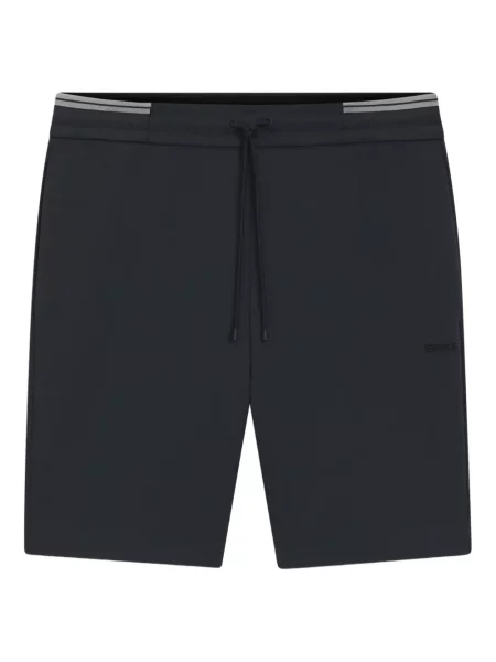 Pantaloni scurți Boss cu cordon negru
