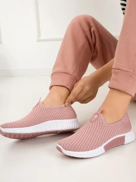 Teniși Resti slip-on alb