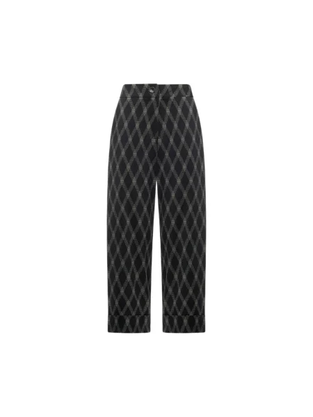 Spodnie Pierre Louis Mascia wełniane czarne