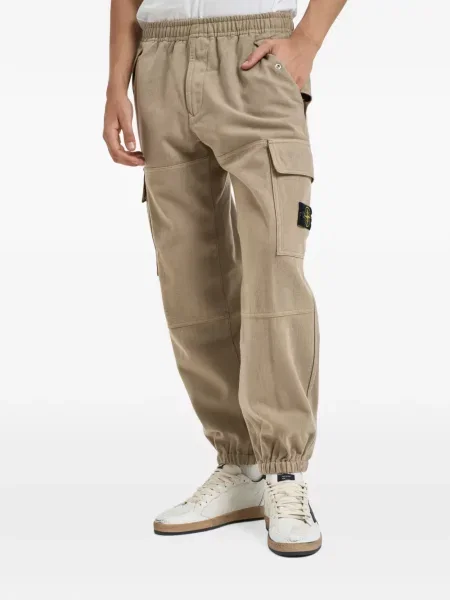 Pantaloni de jogging Stone Island de lână cu strasuri