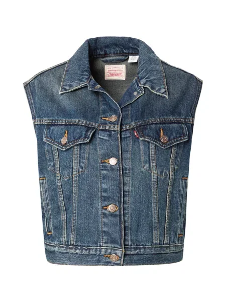LEVI'S ® Vestă SHRUNKEN închis albastru