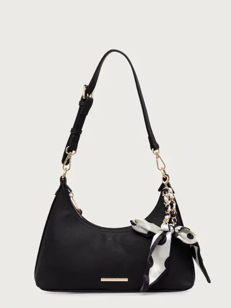 Geanta hobo Aldo din piele negru