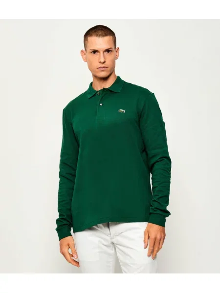 Tricou polo Lacoste clasic verde