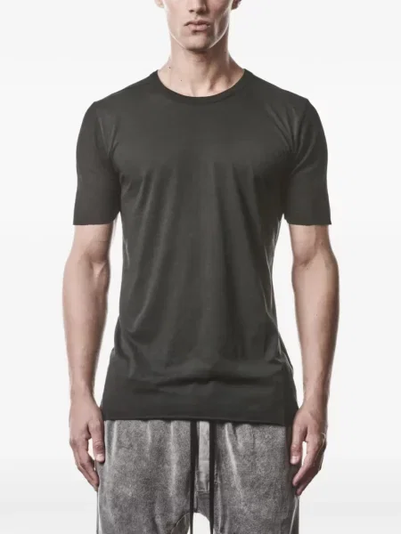 Tricou Thom Krom cu nervuri negru