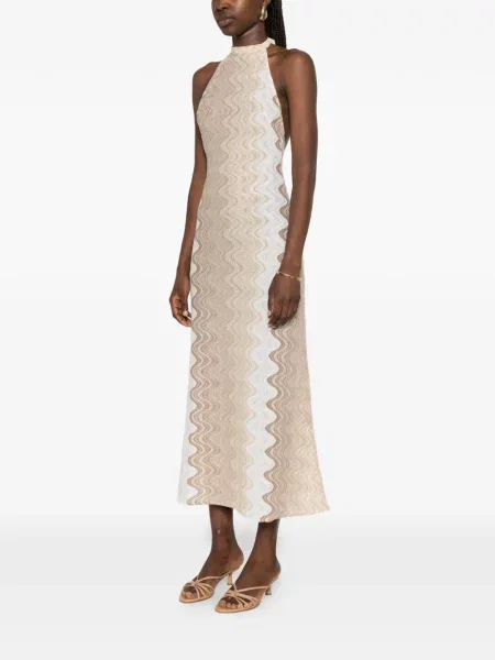 Rochie Mc2 Saint Barth tricotate cu gât halter