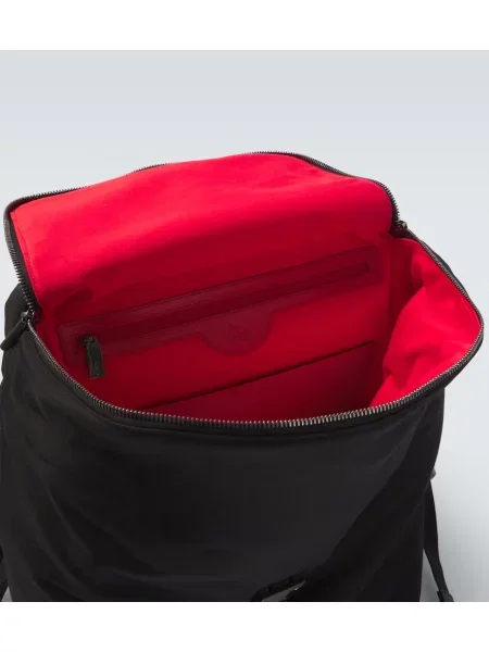 Rucsac Christian Louboutin din piele negru