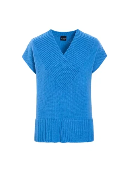 Sweter Bitte Kai Rand wełniany niebieski