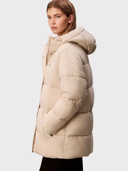 Джинсова куртка Calvin Klein Jeans бежева