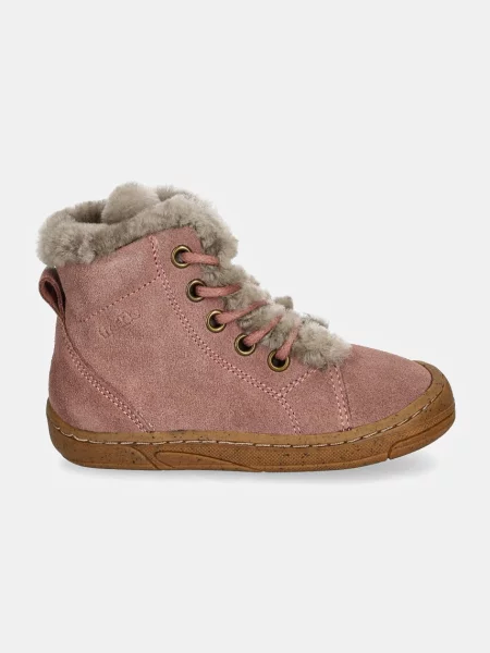 Froddo Дитячі замшеві зимові черевики MINNI SUEDE LACES