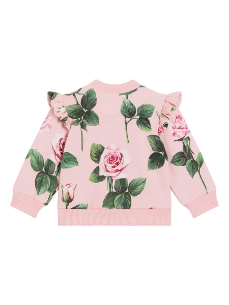 Kardigan dziecięcy Dolce And Gabbana różowy