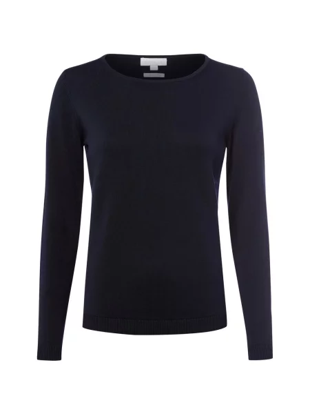 Brookshire Sweter z dzianiny DAmen Kobiety drobna dzianina jednolity S niebieski