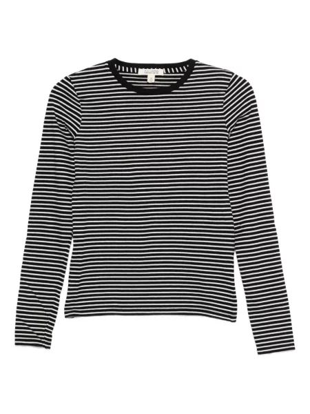 Tricou Nili Lotan cu dungi negru