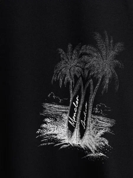 Тениска Moncler черно