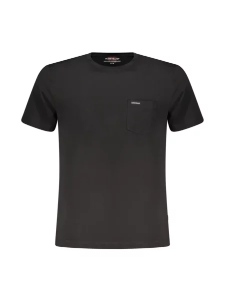 Koszulka Guess Jeans z krótkim rękawem czarna