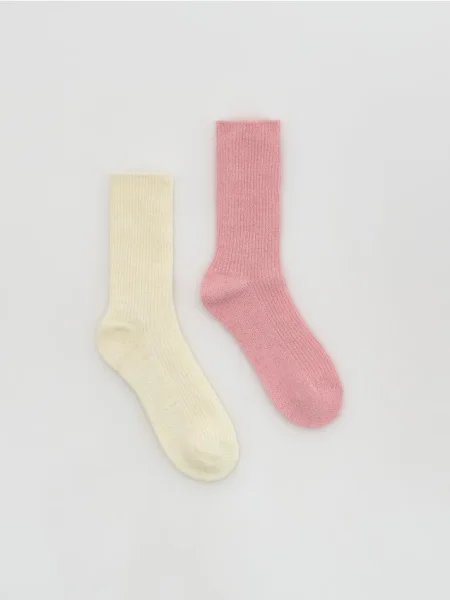 Reserved Шкарпетки 2 пари рожевий
