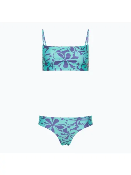 Дамски бански от две части Speedo Printed Adjustable Thinstrap hapuna blue синьо