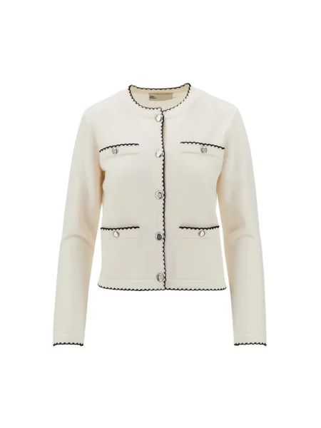 Kardigan Tory Burch biały