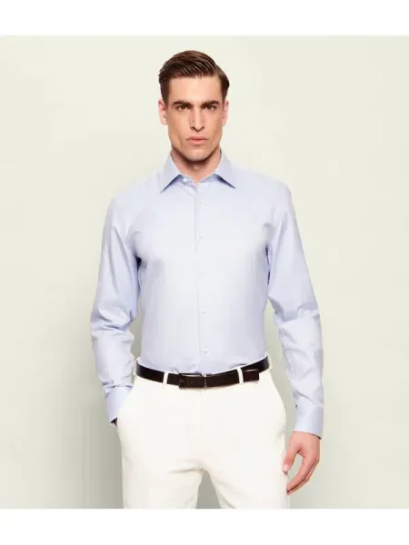 BOSS BLACK Cămașă | easy iron negru