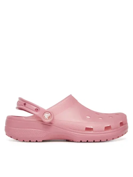 Crocs Šlepetės Classic Frosted Clog rožinė