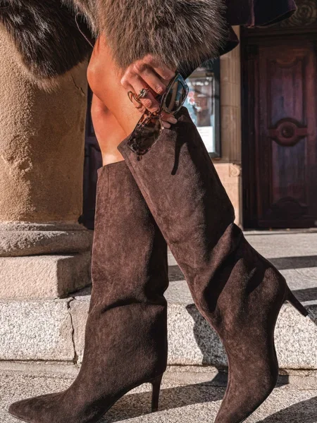 Botine Boto din piele maro