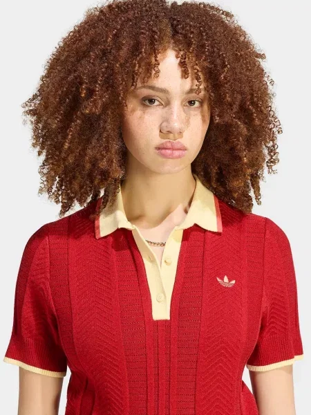 Adidas Originals поло-светр з віскозою Cable Knit